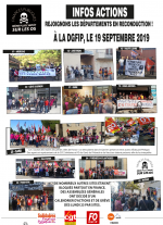 Infos Actions n°3 du 20 septembre 2019